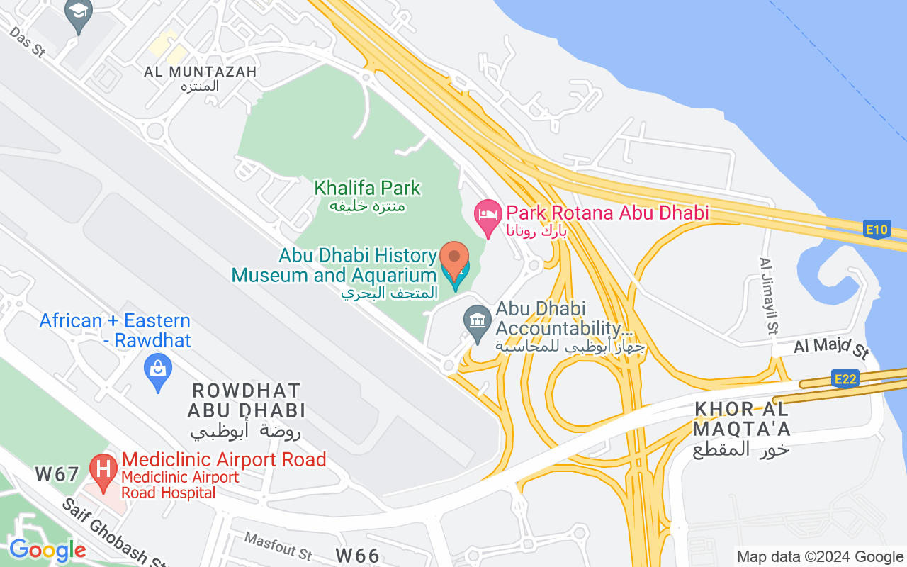 Google Map of 24.423,54.472032