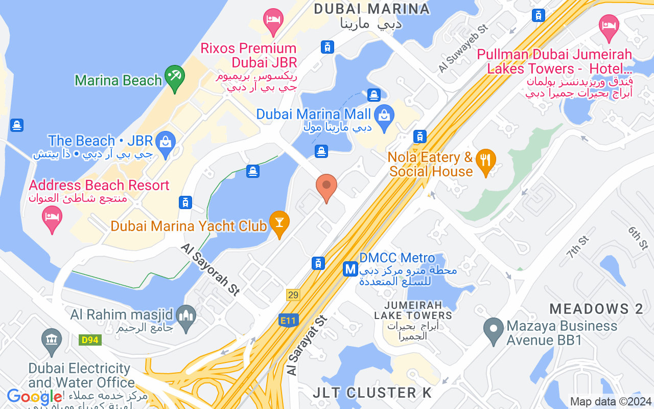 Google Map of 25.0737043,55.1380939