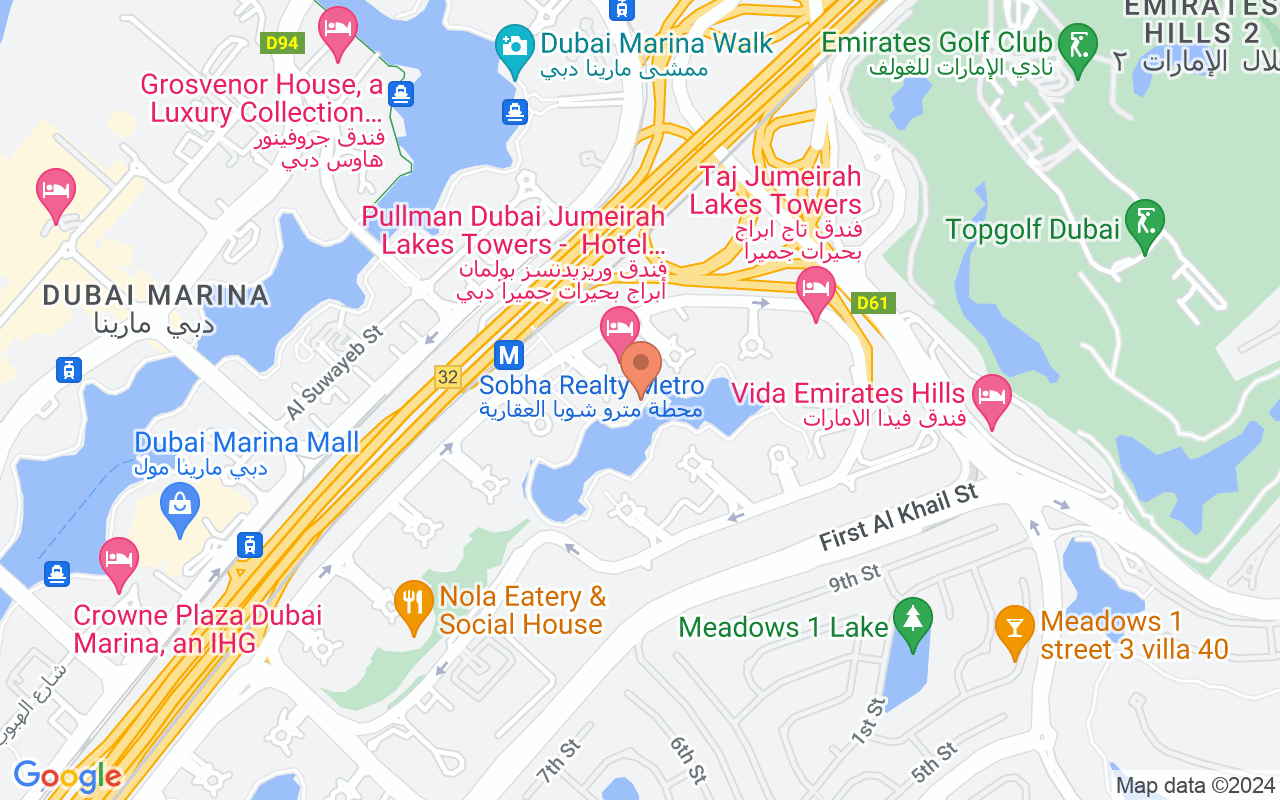Google Map of 25.0790948,55.1503909