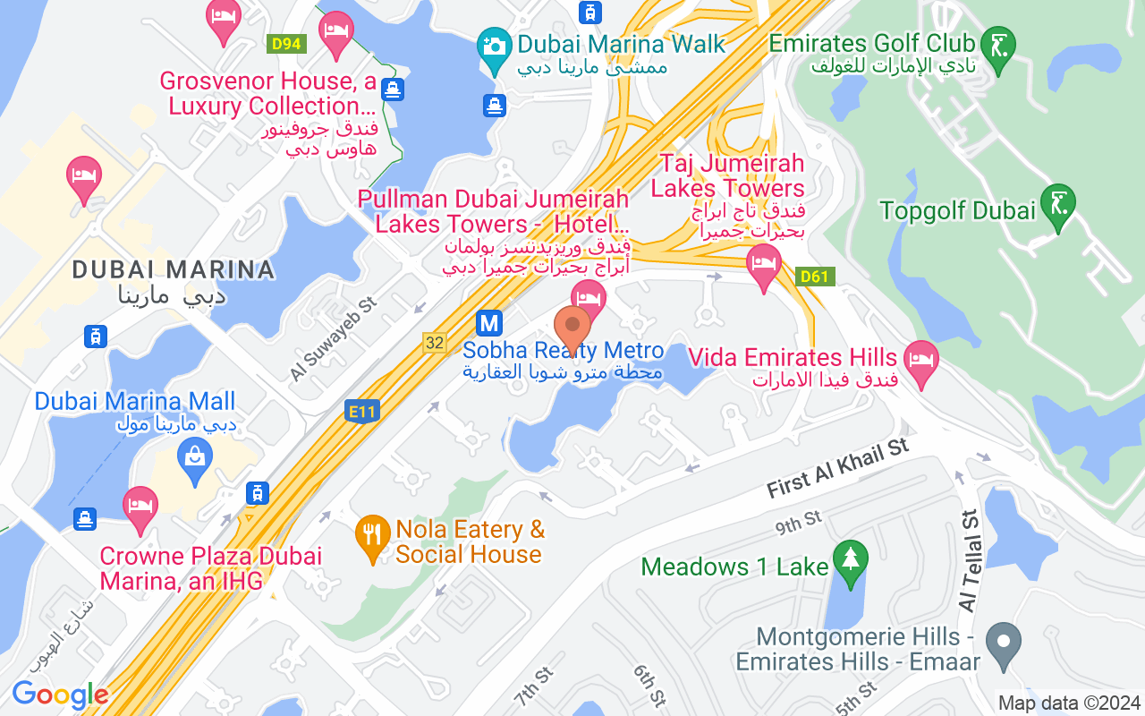 Google Map of 25.079214,55.1495691