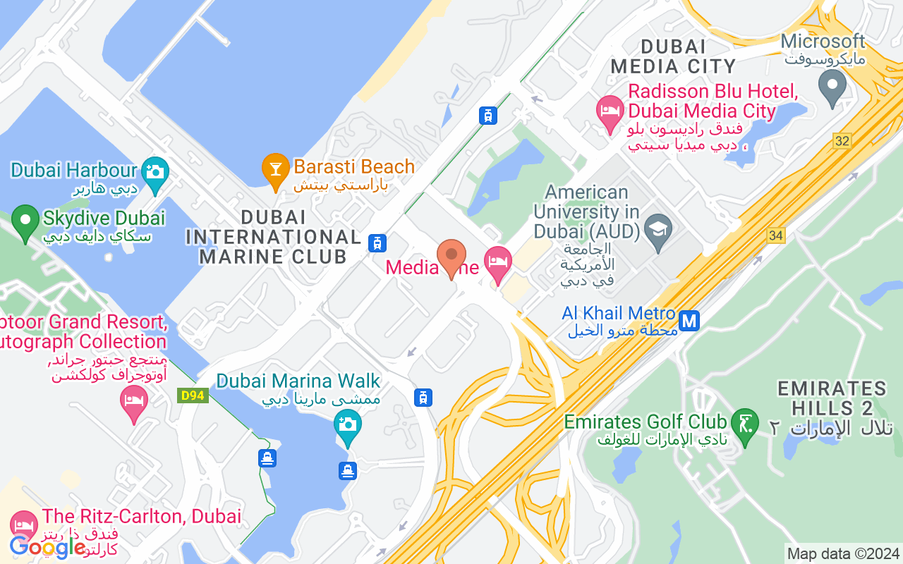Google Map of 25.0899255,55.1508539