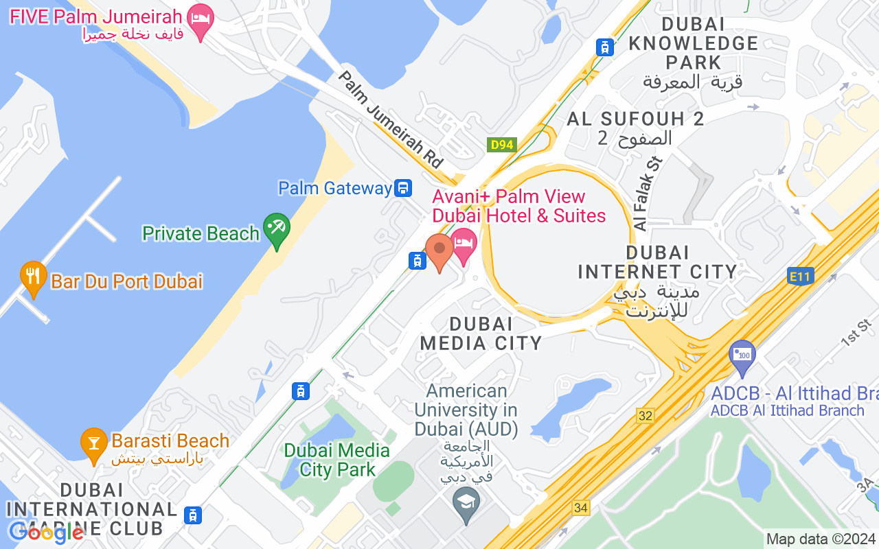 Google Map of 25.097809,55.156295