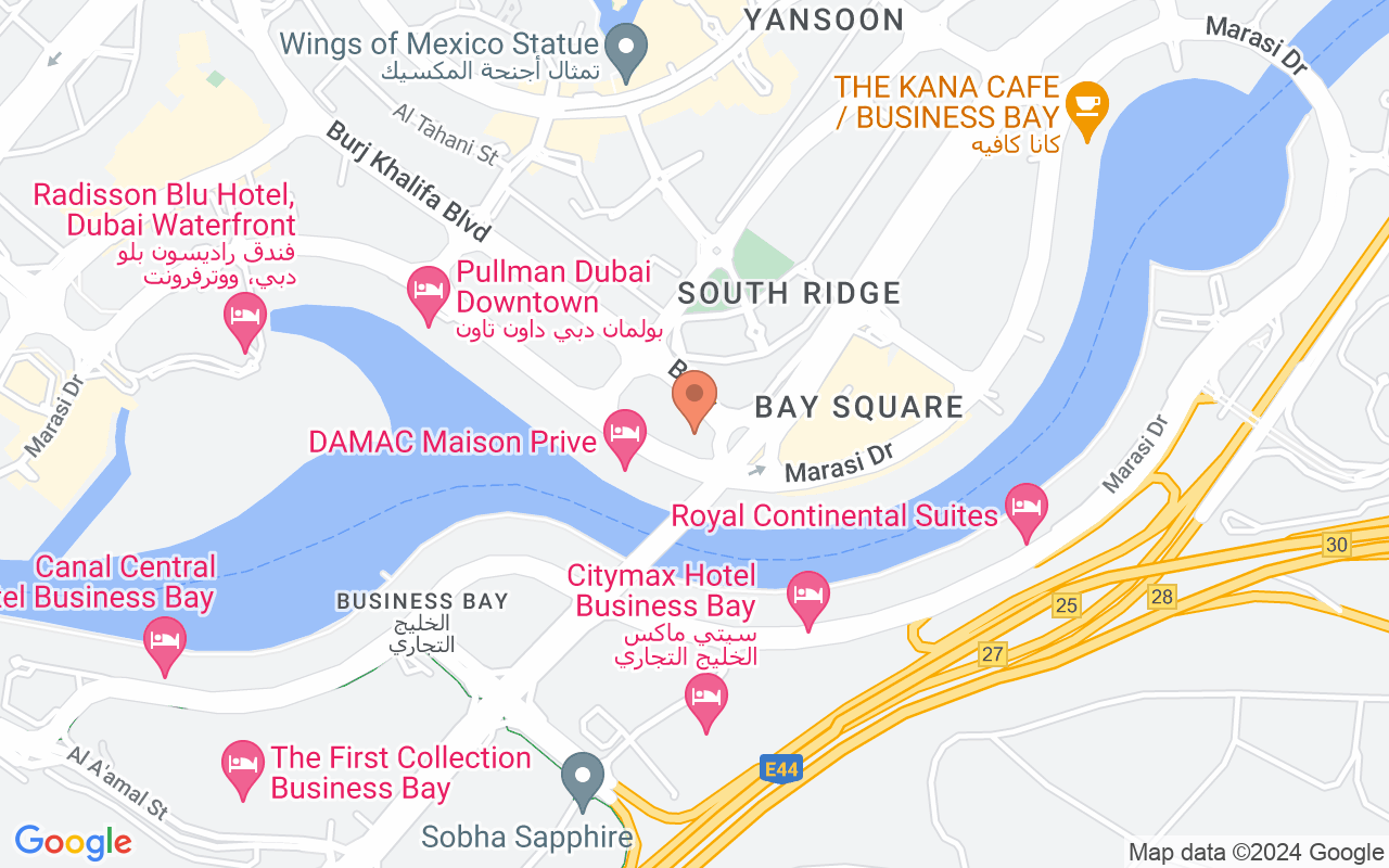 Google Map of 25.1849235,55.2769027