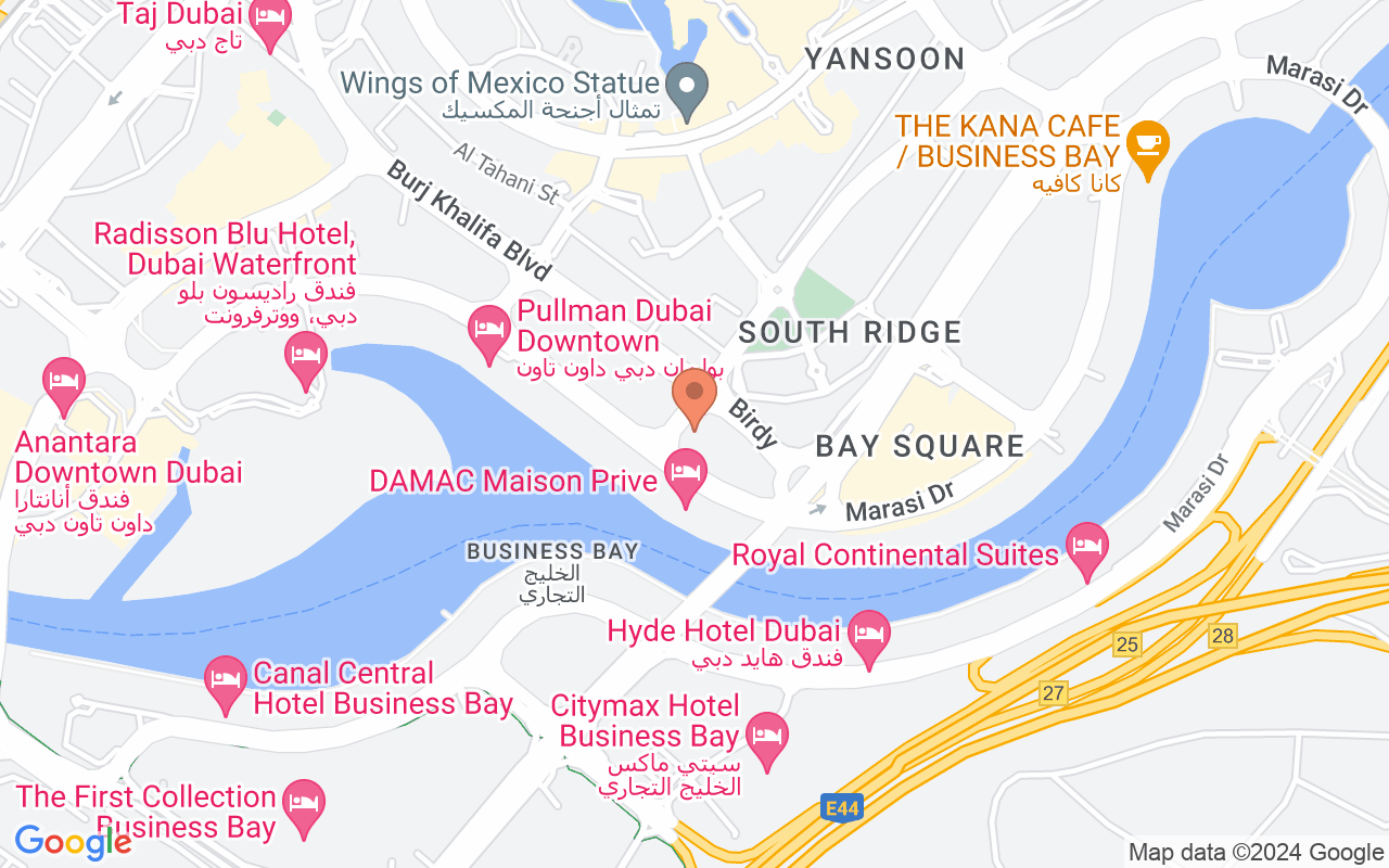 Google Map of 25.1856563,55.2756837