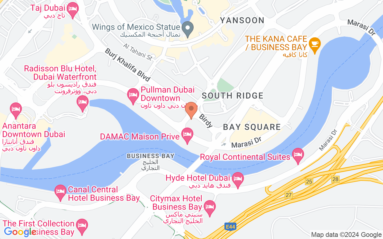 Google Map of 25.1858983,55.2758078