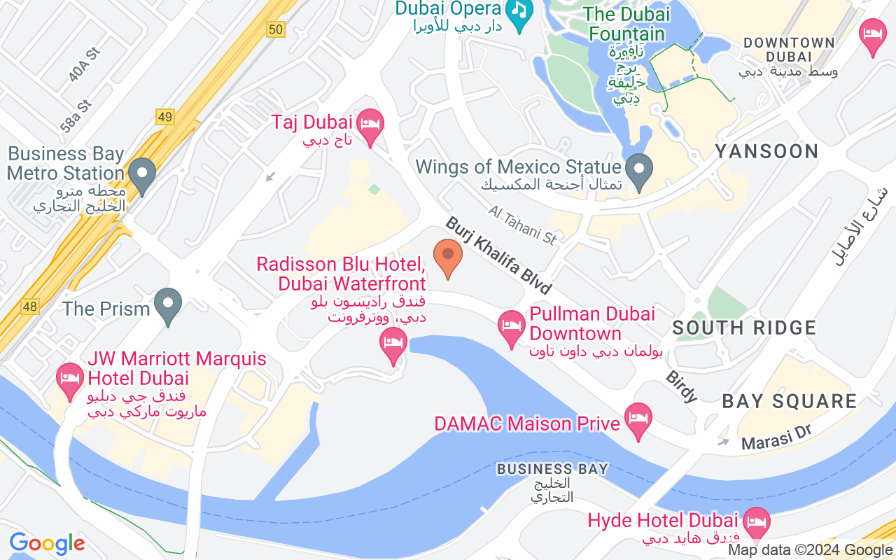 Google Map of 25.1887758,55.2696794