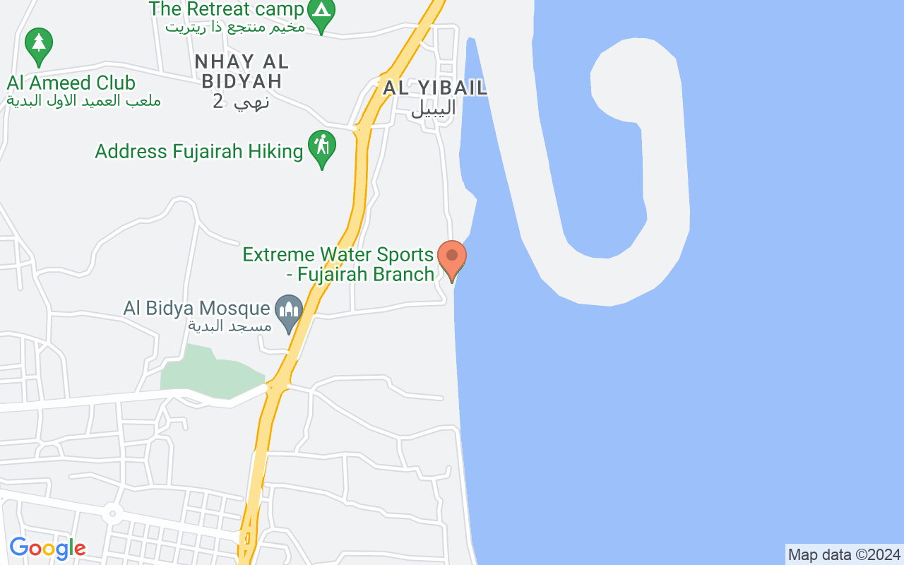 Google Map of 25.4405203152515,56.3588840853027